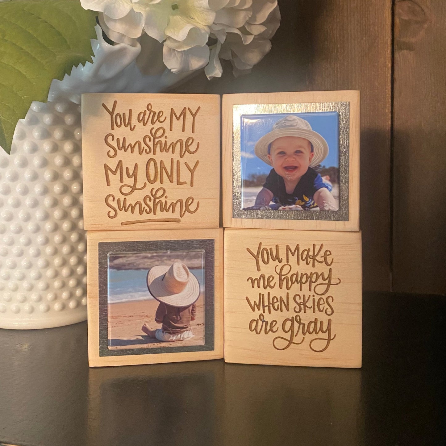 Photo Magnet Blocks + Photo Magnets